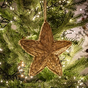 Water hyacinth hanging bells <b>mini</b> size <b>tree</b> ornaments handcrafted bell for <b>christmas</b> <b>trees</b> - Product Image 5