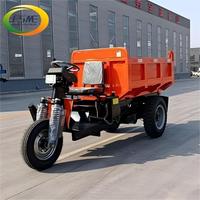 Dumper Elettrico di Alta Qualità con Lunga Durata della Batteria, Capacità 1,5 Tonnellate, Mini Camion Ribaltabile a Tre Ruote con Motore per Miniera, Costruzione, Sabbia e Ghiaia
