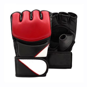 ถุงมือฝึกซ้อม MMA หนังคุณภาพสูงแบบใหม่ ปรับแต่งได้ พร้อมสายรัด ป้องกันการลื่น น้ำหนักเบา ระบายอากาศได้ดี สำหรับการชกมวย - Product Image 1