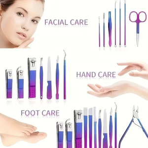 Kit de manucure en acier inoxydable, kit de soin des ongles, kit de toilettage des ongles de qualité supérieure, outils de manucure professionnels en vente en ligne au meilleur prix - Product Image 3
