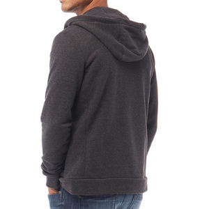 Sweat à capuche surdimensionné en molleton épais sur mesure, 370 g/m², 100 % coton, pour hommes, respirant et respectueux de l'environnement - Product Image 2