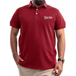 เสื้อโปโลพลัสไซส์ใหม่ ผ้าฝ้ายระบายอากาศ เสื้อโปโลโอเวอร์ไซส์สำหรับผู้ชาย เสื้อยืดโปโลลำลอง - Product Image 1