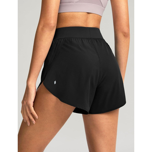 Custom Polyester Quick Dry Running Sports <b>Shorts</b> Gym <b>Short</b> For For <b>Men</b> <b>With</b> <b>Pocket</b> <b>Zipper</b> - Product Image 2