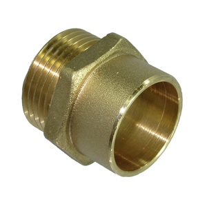 Raccord en laiton anti-corrosion le plus vendu, type anneau à souder, pour tuyaux industriels d'eau réfrigérée - Product Image 2