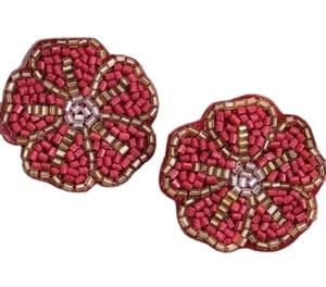 Pendientes Rojos de Último Modelo para Mujer, Pendientes Personalizados con Múltiples Cuentas, Joyería Festiva para Mujer al Mejor Precio, Pendientes con Cuentas - Product Image 1