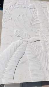 Panel de Pared Decorativo de Mármol Blanco Personalizado, Mural 3D - Product Image 3