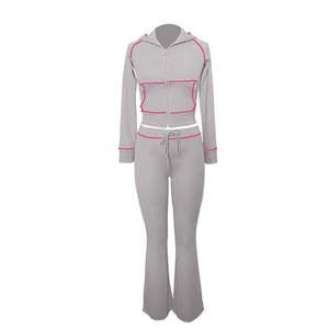 Survêtement pour femmes fabriqué au Pakistan, sur mesure, en matériau respirant, prix raisonnable, coupe ajustée - Product Image 6