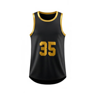 Maillot de basketball pour adulte 2026, impression de logo personnalisé, tenue d'équipe personnalisée, maillot d'entraînement sans manches en tissu mesh polyester - Product Image 2