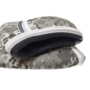 Genouillère de compression pour haltérophilie et squats, durable, design camouflage, néoprène, avec option OEM - Product Image 2