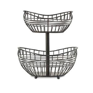 Hot Selling Luxury Handmade Metal Fruit Basket Classic <b>Table</b> Top Unique Wholesale Tissue Boxes Customized Size Shape - Product Image 4