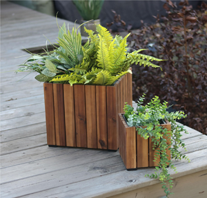 Maceta Cuadrada de Madera para Interiores y Exteriores, Contenedor Decorativo Ecológico para Plantas, Maceta de Madera al Mejor Precio - Product Image 6