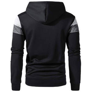 เสื้อฮู้ดดี้ผู้ชายแบบหนาสั่งทำขายส่งสำหรับแบรนด์สตรีทแวร์ในสหรัฐอเมริกา พร้อมดีไซน์ไหล่ตก ผลิตเสื้อผ้าตามสั่ง MOQ ต่ำ - Product Image 2