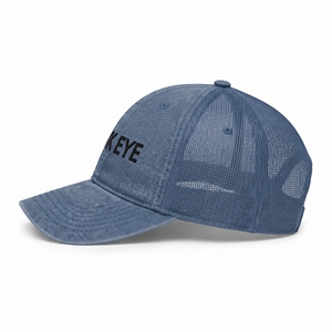 Gorra Trucker Hawk Eye de Malla Ajustable y Transpirable de 6 Paneles, Unisex, Casual, Primavera Verano, Azul - Product Image 3