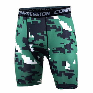 Best Selling Price <b>Compression</b> <b>Short</b> Custom Breathable Sweat <b>Compression</b> Running Training Sports Workout Gym Men's <b>Shorts</b> - Product Image 5