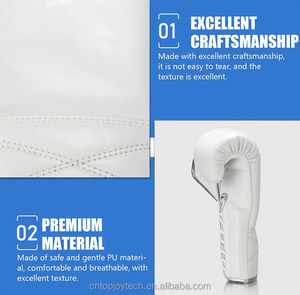 ถุงมือชกมวยหนังแท้แบบมืออาชีพ ปรับแต่งได้ ระบายอากาศได้ดี กันน้ำ เหมาะสำหรับการฝึกซ้อม - Product Image 5