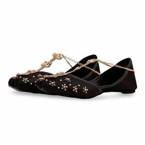 Black Fancy Khusa EC8495 Pisos de Mujer - Product Image 3