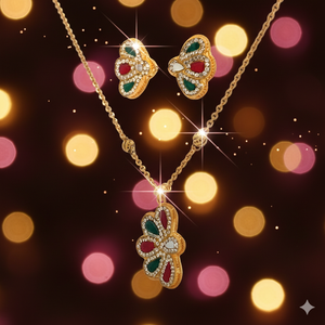 Collar de Oro Antiguo de 22K con Sello BIS - Joyería India Tradicional Hecha a Mano en AU916 - Product Image 2