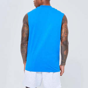 Camiseta sin mangas de rendimiento atlético para hombre, de secado rápido, para gimnasio, entrenamiento físico - Product Image 6