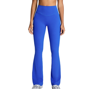 Legging de sport sans couture personnalisé pour le yoga – Confortable, respirant, taille haute, extensible, idéal pour la gym, l'entraînement et la course à pied - Product Image 2