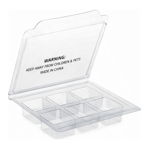 Simport - Envoltorio Transparente Rectangular de PVC para Bloques de Parafina, 6 Compartimentos para Medicamentos, Casetes de Tejido, Desechable y Reciclable - Product Image 2