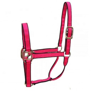 Best Buy Véritable Qualité Western Selle Équitation Nylon Halter Fait à la main en cuir PP et PVC Corde Halter - Product Image 1