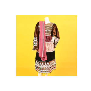 ชุดเดรสปักลายสั่งทำพิเศษสำหรับผู้หญิง เสื้อผ้าชาวอัฟกัน ปัชตุน บาลอชี วินเทจ กะบูล แม็กซี่เดรสยาว ชุดเดรสแบบดั้งเดิม - Product Image 1