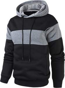 Nueva Llegada, Sudadera con Capucha 100% Algodón, Sólida, Invernal, Ecológica, Transpirable, al por Mayor, con Cordón Ajustable y Logotipo Frontal Bordado - Product Image 2