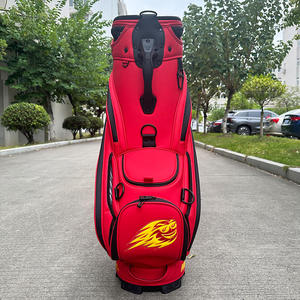 Sac de golf Bagnex 2026 en cuir PU mat, personnalisable avec logo, sac de golf pour chariot, sac de golf brodé pour hommes - Product Image 2