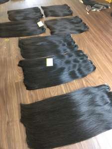 Venta al por mayor 100% de doble hueso máquina de encaje recto de doble trama estilo virgen ondas Remy grado vietnamita extensiones de cabello humano - Product Image 4
