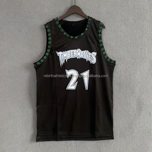 Camiseta de Baloncesto para Hombre, Transpirable, Personalizada con Bordado, Malla, Tallas Grandes, en Existencia para OEM - Product Image 2