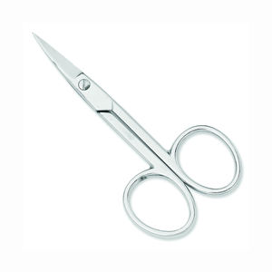 Ciseaux à cuticules de qualité supérieure, lames courbées affûtées, finition Dall, acier inoxydable allemand, ciseaux à ongles pour la beauté - Product Image 4