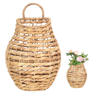 Water Hyacinth Woven <b>Hanging</b> <b>Basket</b> Made In Vietnam Eco-friendly material used for Home decoration - Product Image 1