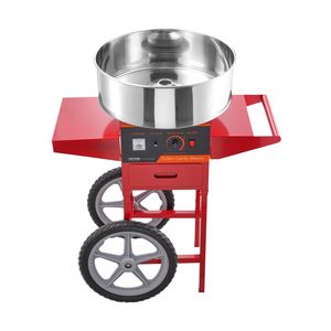 1000W elettrico commerciale di zucchero filato macchina in acciaio inox ciotola zucchero palop cassetto rosso per la casa per bambini compleanno festa di famiglia - Product Image 1