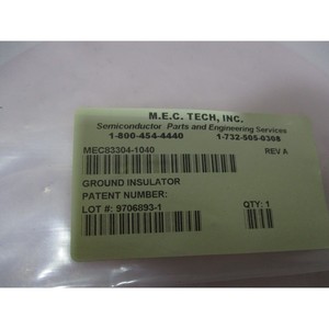 M.E.C. Isolateur de terre Tech MEC83304-1040, 420562 - Équipements et pièces semi-conductrices de renommée mondiale à la fois fiables et durables - Product Image 1