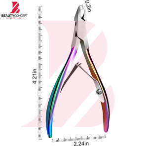 Prix d'usine en gros, coupe-cuticules en acier inoxydable multicolores de haute qualité, ciseaux pour peaux mortes, outil de manucure professionnel - Product Image 6