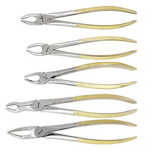 Kit de forceps d'extraction dentaire manuels en acier inoxydable pour dentistes - Ensemble d'instruments chirurgicaux réutilisables de haute qualité par Grip Surgical - Product Image 1