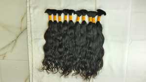 Indian Curly Texture Remy Machine Double Weft 100 Grams Unprocessed Cuticle Aligned Raw Temple Human Hair Perm Ready - Product Image 6