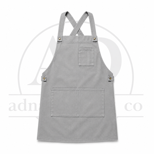 Custom Cross Back <b>Apron</b> | Adjustable Cotton Canvas Chef <b>Apron</b> | Restaurant <b>Kitchen</b> Barista BBQ Cooking <b>Apron</b> | OEM & ODM - Product Image 1