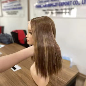 Peluca de Cabello Humano Liso, Producto Superior, Cabello Virgen, Suave y Sedoso, de Proveedores Confiables, Todos los Colores, Sin Enredos, Sin Caída - Product Image 4