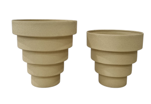 Linea Exports Inc. Macetas Metálicas Modernas de Lujo para Interiores y Exteriores, Macetas Decorativas Grandes para Jardín, para Uso Doméstico, Venta al por Mayor - Product Image 3