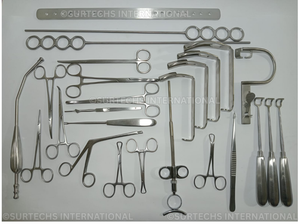Surtechs Manual Tonsillectomy Adenoidectomy ENT Surgical Instruments Set 27 Pcs CE Certified Class I 1 Year Warranty <b>Model</b> - Product Image 6