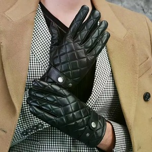 Warm Genuine Leather Winter <b>Gloves</b> for Men Thermal Lined Cold Weather <b>Gloves</b> for Outdoor Work Driving and Travel - Product Image 6