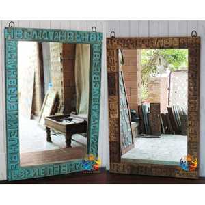Wooden <b>Wall</b> Sign Model 1 Elegant <b>Wall</b> <b>Mirror</b> <b>Decor</b> - Product Image 5