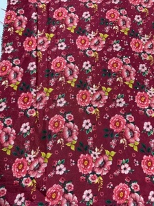 Nuevo Tejido Ligero Personalizado de Seda Rústica con Estampado Digital y Trabajo de Lentejuelas para Confección de Prendas y Vestidos - Product Image 6