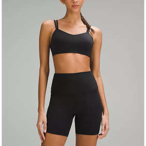Ensemble de yoga 2 pièces de haute qualité, léger, respirant, séchage rapide, soutien-gorge de sport antichoc, effet push-up fessier, réversible - Product Image 1