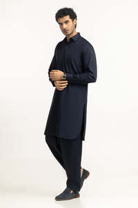 Nouveauté : Salwar Kameez pour hommes, couleurs personnalisables, vêtements indiens et pakistanais, coton doux, tenue ethnique modeste pour hommes - Product Image 4