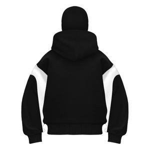 Sudadera con Capucha de Alta Calidad, Bordada con Logotipo Personalizado, Estilo Urbano Invernal, Unisex, Resistente al Viento, Tipo Balaclava, Lavada y Desteñida, 100% - Product Image 5