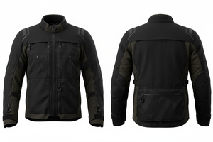 Hot Selling Trendy Textile Corduroy Racing Motorbike Jacket Breathable Lightweight Protection Riding Performance Moto Jacket - Product Image 2