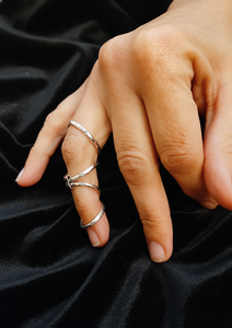 <b>Adjustable</b> Sterling <b>Silver</b> Plated <b>Ring</b> Swan Neck Splint <b>Ring</b> Arthritis & Finger Hyperextension Support <b>Ring</b> For Wholesale - Product Image 4
