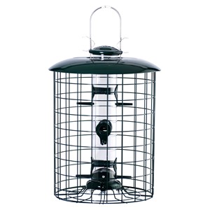 Comedero para Pájaros de Metal Ecológico Moderno de 6 Puertos, Acabado en Cobre, Decoración para el Hogar, Venta al Por Mayor - Product Image 6